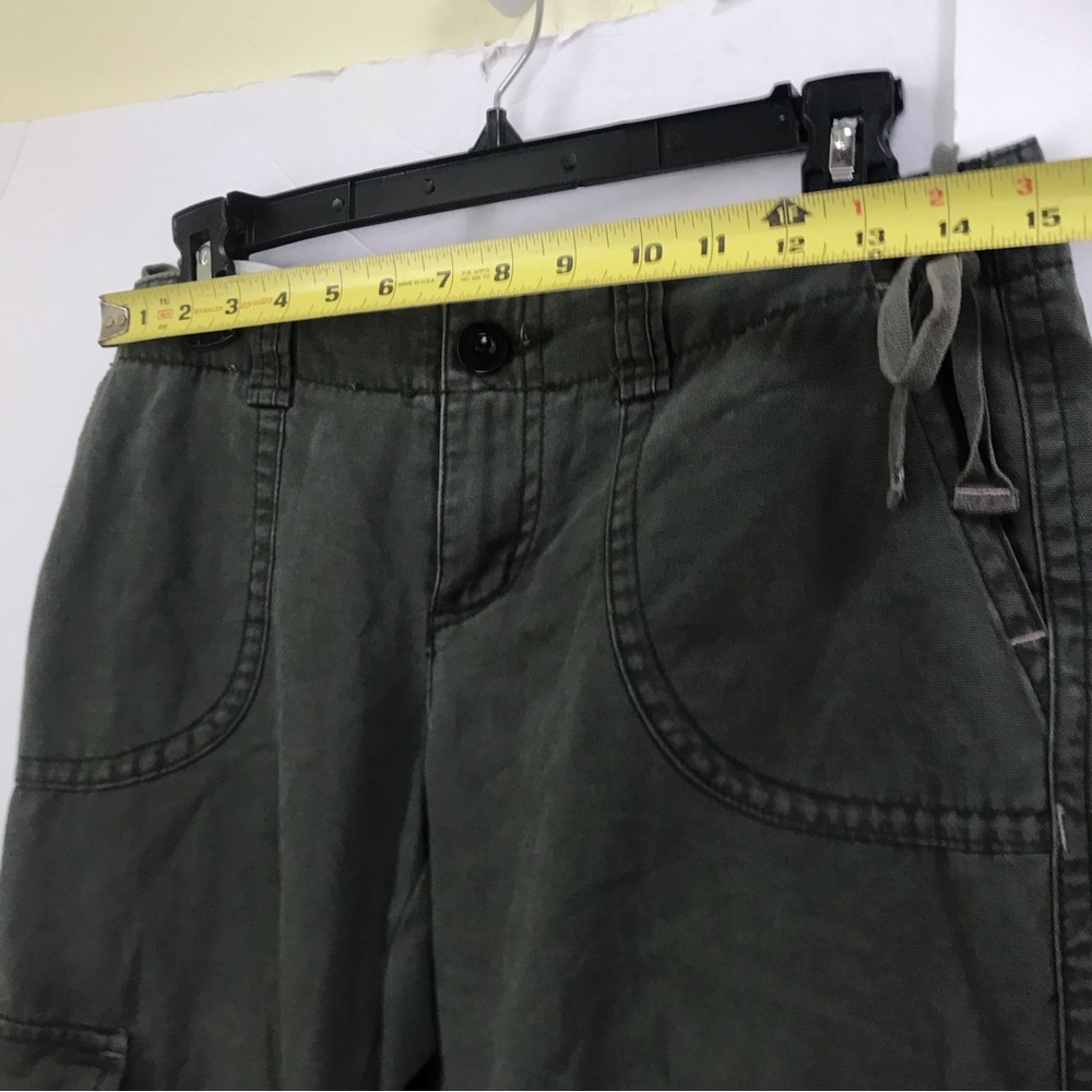 Aritzia Talula Cargo Military Cotton Pants Pockets Straight Leg Jogger Zipper 6 - Picture 13 of 16